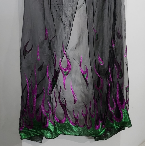 2PC Sexy Villain Cape and Horn Headpiece Set- OSFM- NEVER WORN-STILL NIP - Picture 11 of 12